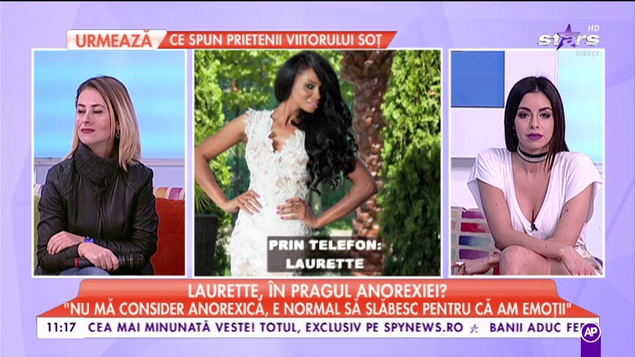 Laurette, &icirc;n pragul anorexiei?