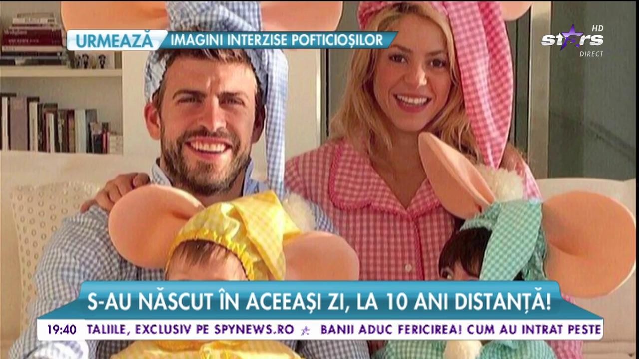 Shakira şi Pique şi-au sărbătorit ziua de naştere &icirc;mpreună!