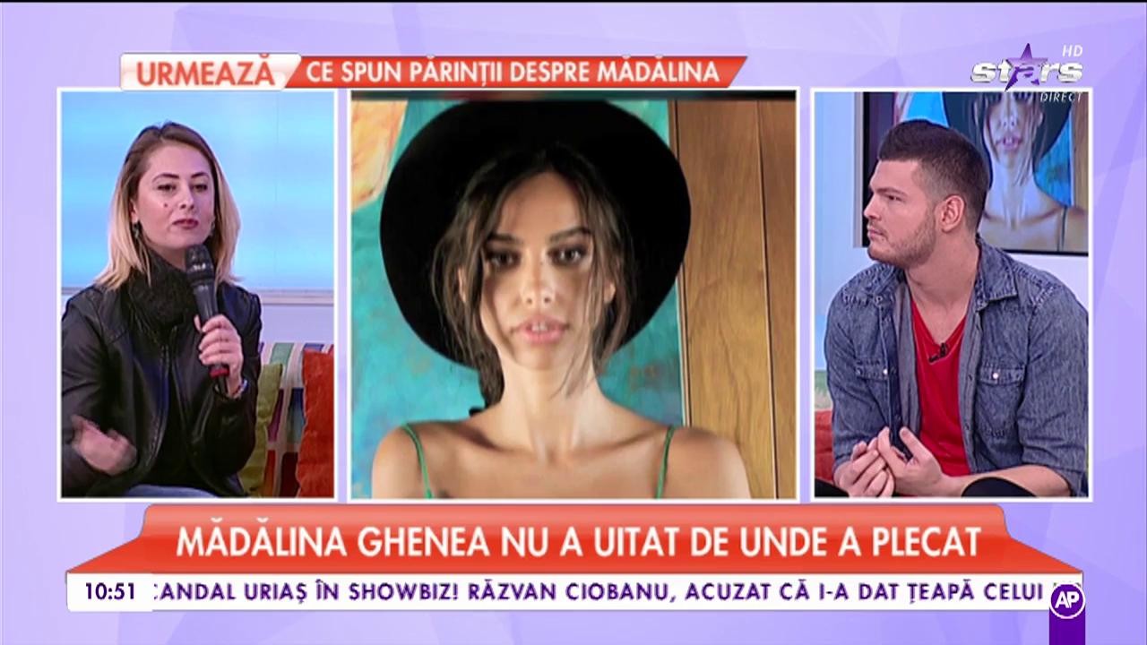 Mădălina Ghenea nu a uitat de unde a plecat