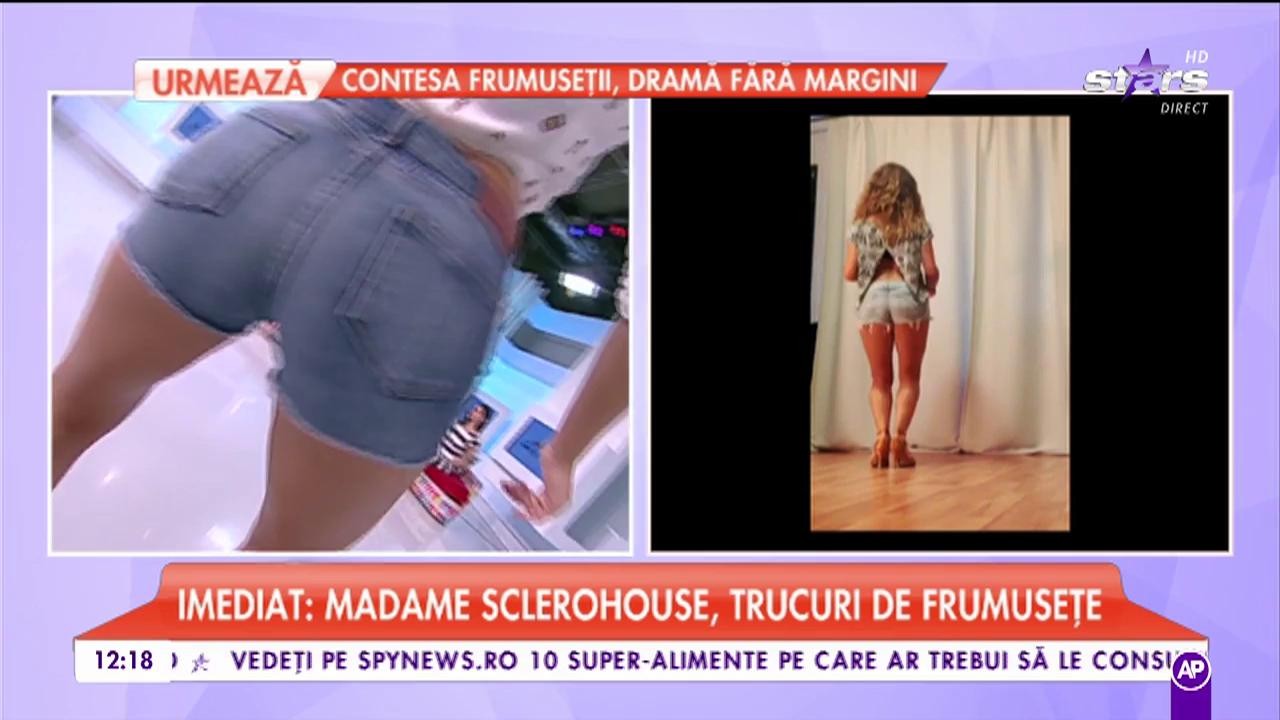 Raluca Dumitru, dans senzual &icirc;n platoul matinalilor
