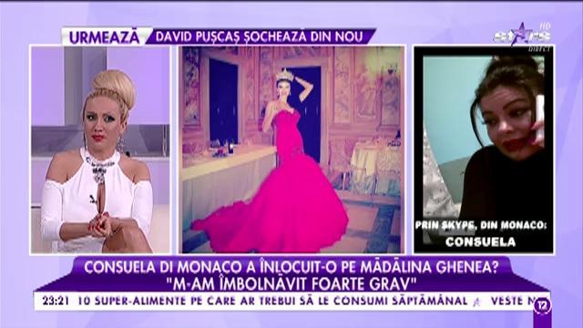 Consuela Di Monaco a &icirc;nlocuit-o pe Mădălina Ghenea? "Voi fi pe aceeaşi scenă cu Ricky Martin"