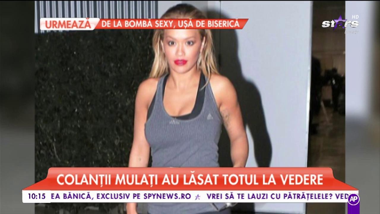 Colanții mulați au lăsat totul la vedere!