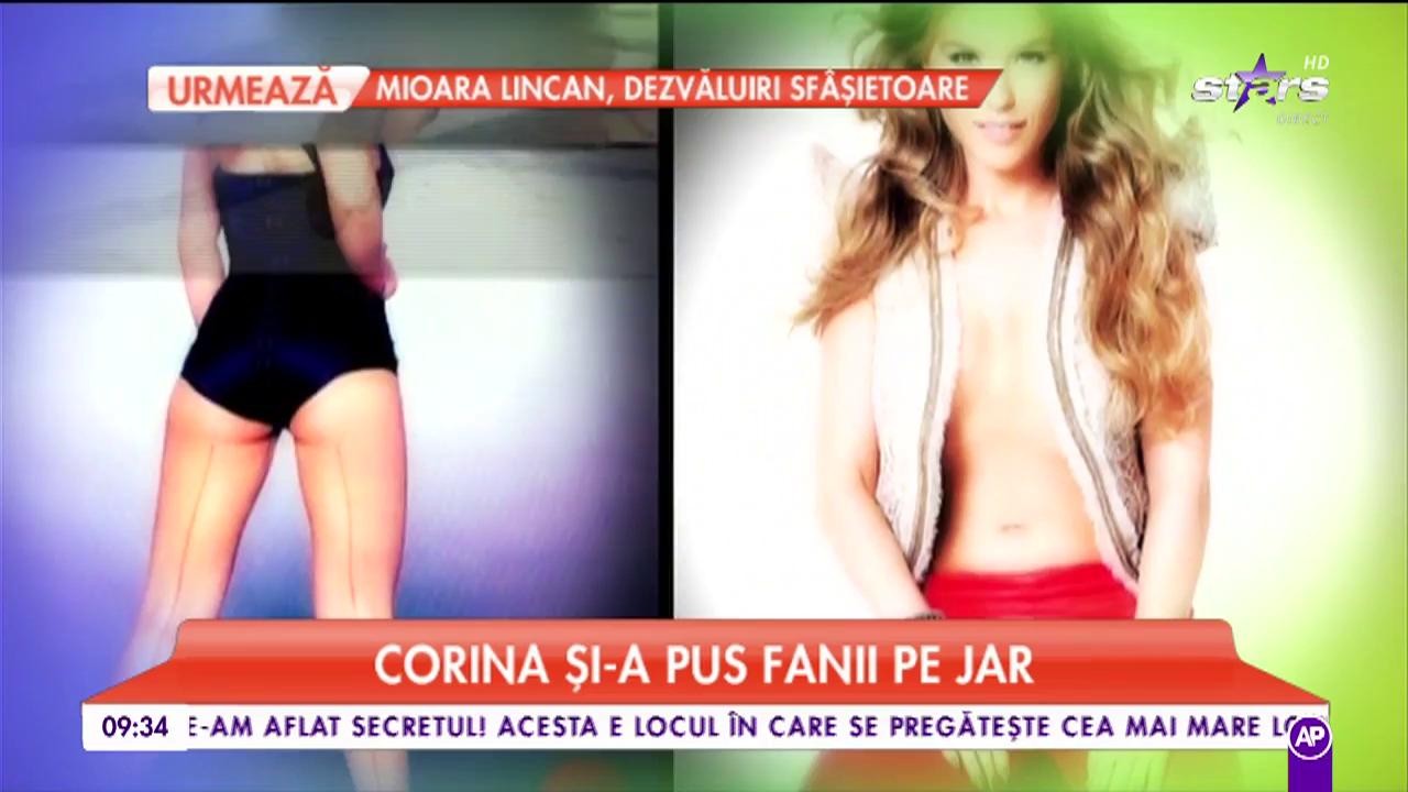 Corina Bud ne surprinde din nou! A &icirc;nnebunit internetul cu o filmare şi o fotografie