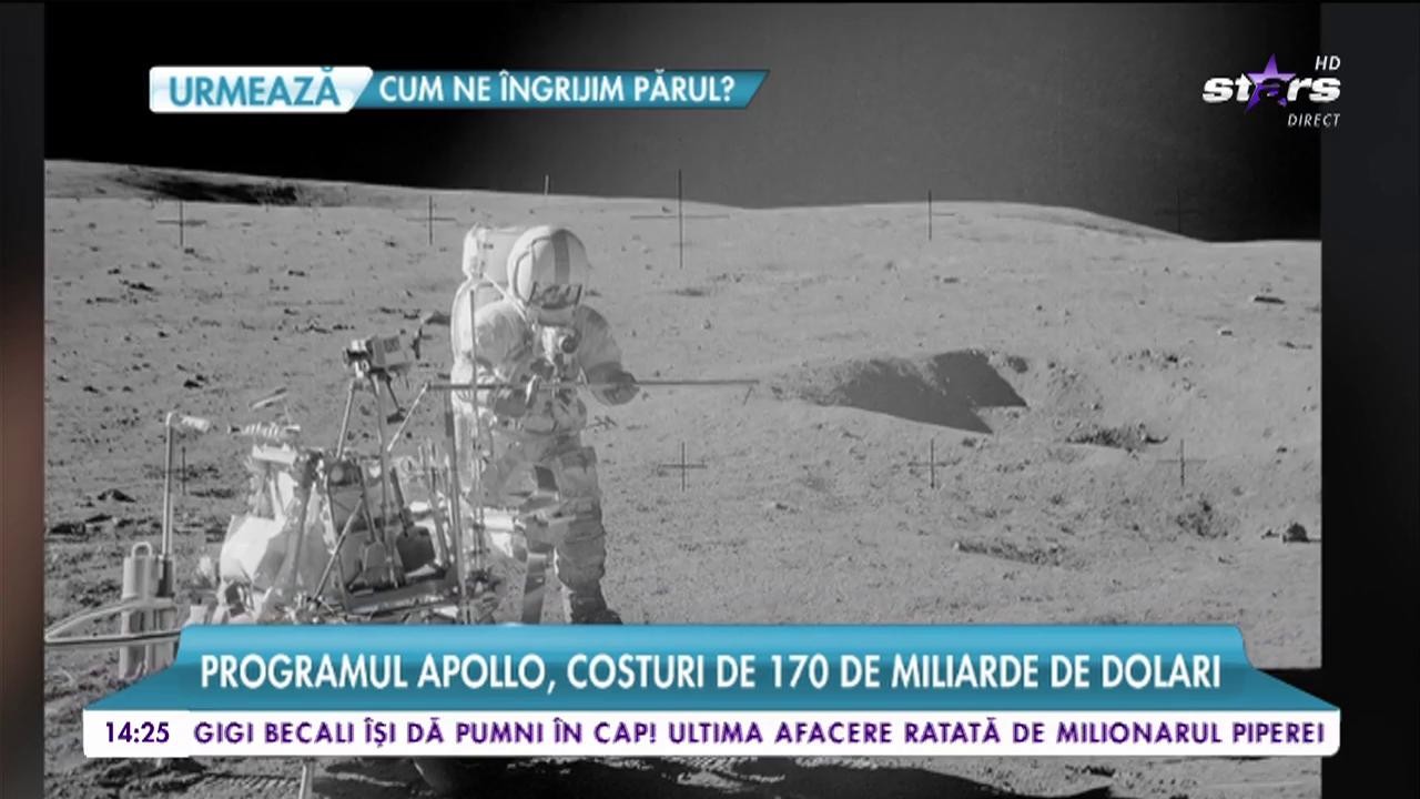 Au trecut 46 de ani de la primul pas pe Lună a astronauților de la bordul navei Apollo 14!