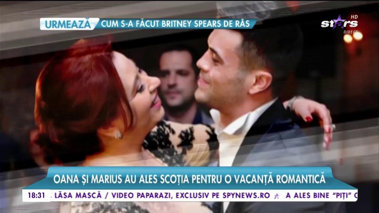Oana Roman și Marius Elisei, vacanţă romantică &icirc;n Scoţia