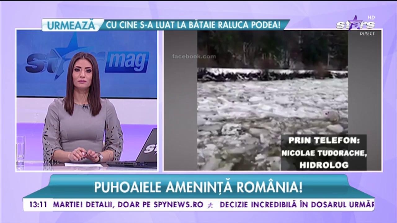 Cod galben de inundaţii &icirc;n mai multe zone ale ţării!
