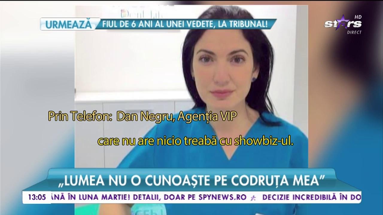 Florentina F&acirc;nt&acirc;naru, soţia lui Dan Negru?
