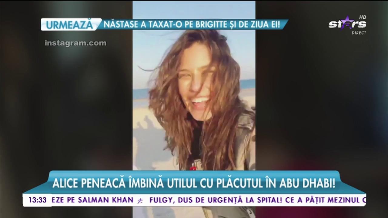 Meseria de manechin o poartă pe Alice Peneacă numai pe tăr&acirc;muri exotice