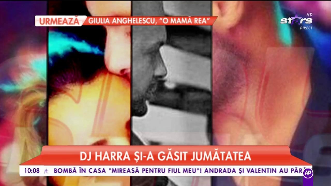 Dj Harra a &icirc;ncercat să-și țină iubitul ascuns, dar a fost dată de gol