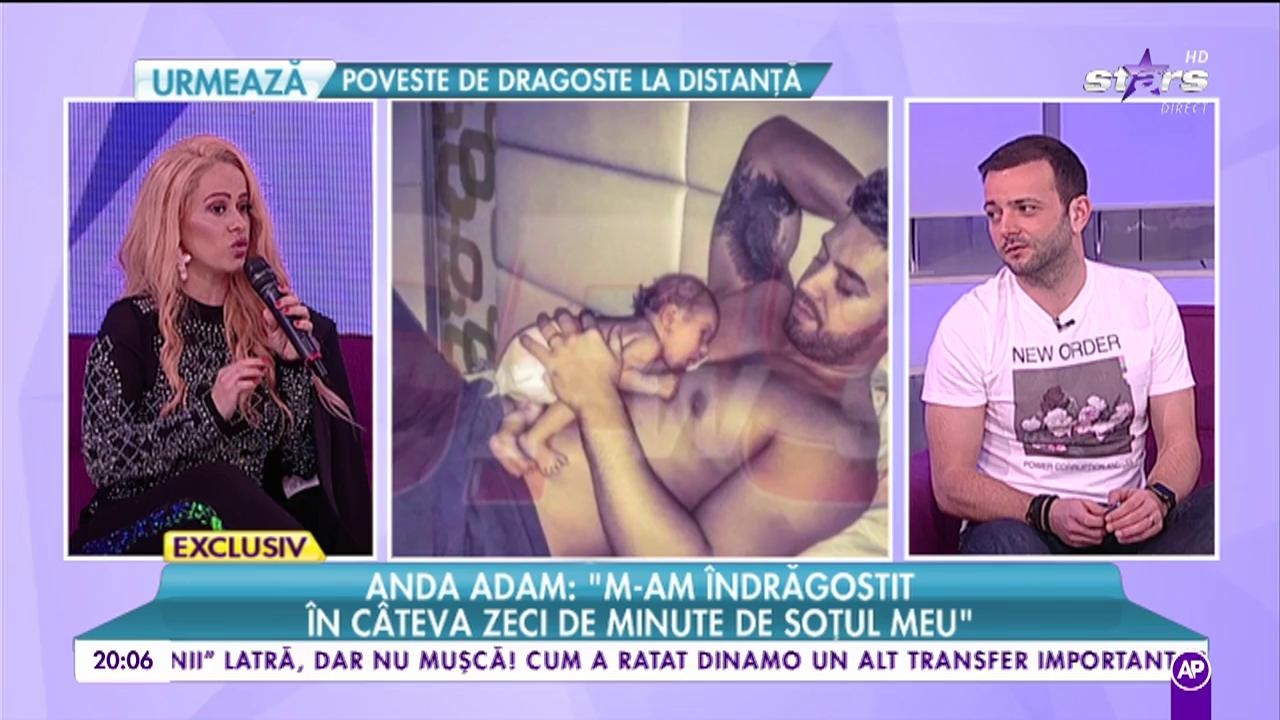 Anda Adam: &rdquo;M-am &icirc;ndrăgostit &icirc;n c&acirc;teva zeci de minute de soțul meu&rdquo;