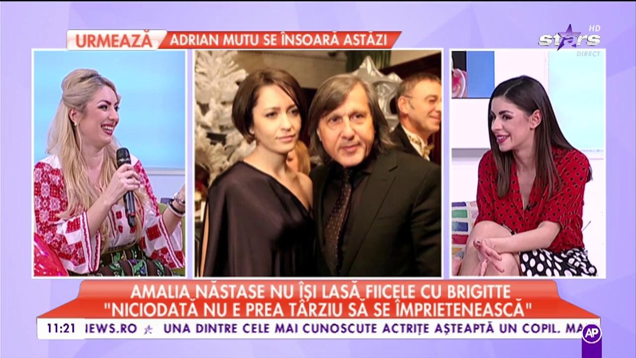 Amalia Năstase nu &icirc;și lasă fiicele cu Brigitte