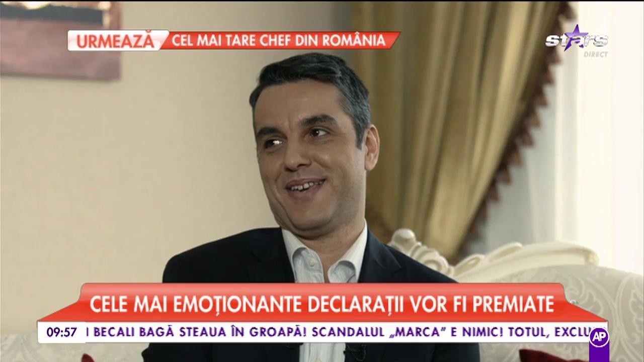 Cristian Brancu, cea mai frumoasă declarație de dragoste