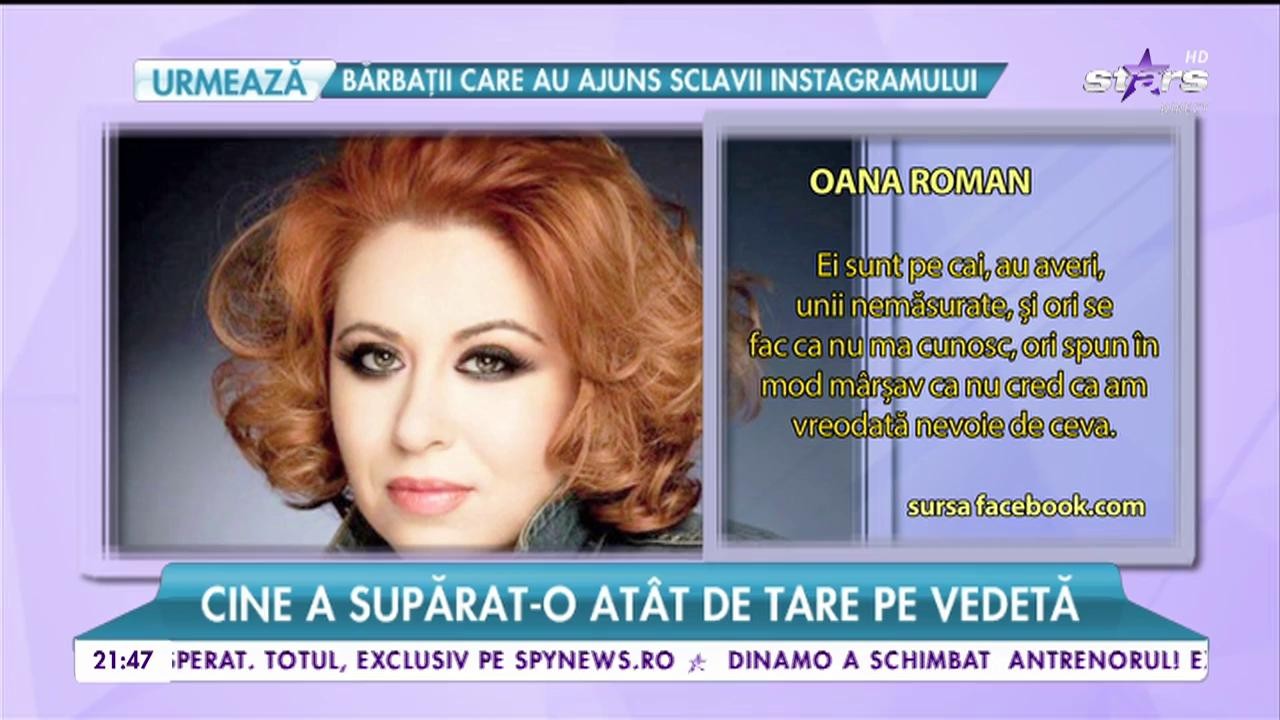 Oana Roman, mesaj dur pentru toți cei care au uitat de ea