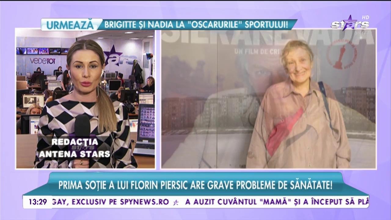 Prima soție a lui Florin Piersic are grave probleme de sănătate