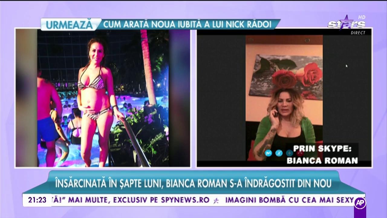 &Icirc;nsărcinată &icirc;n șapte luni, Bianca Roman s-a &icirc;ndrăgostit din nou!