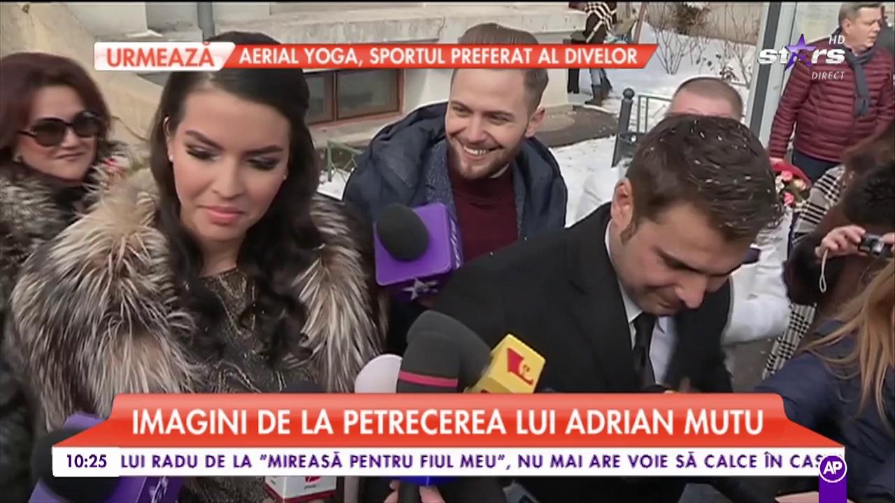 Imagini de la petrecerea lui Adrian Mutu