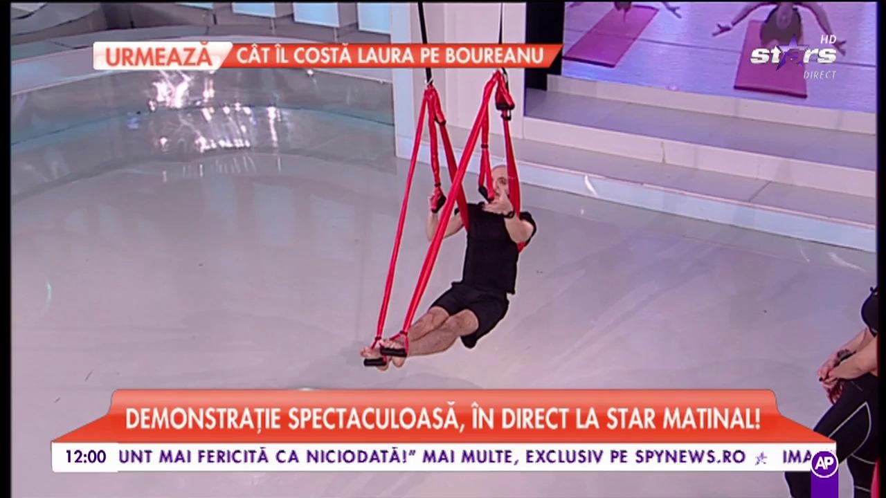 Demonstrație spectaculoasă, &icirc;n direct la Star Matinal!