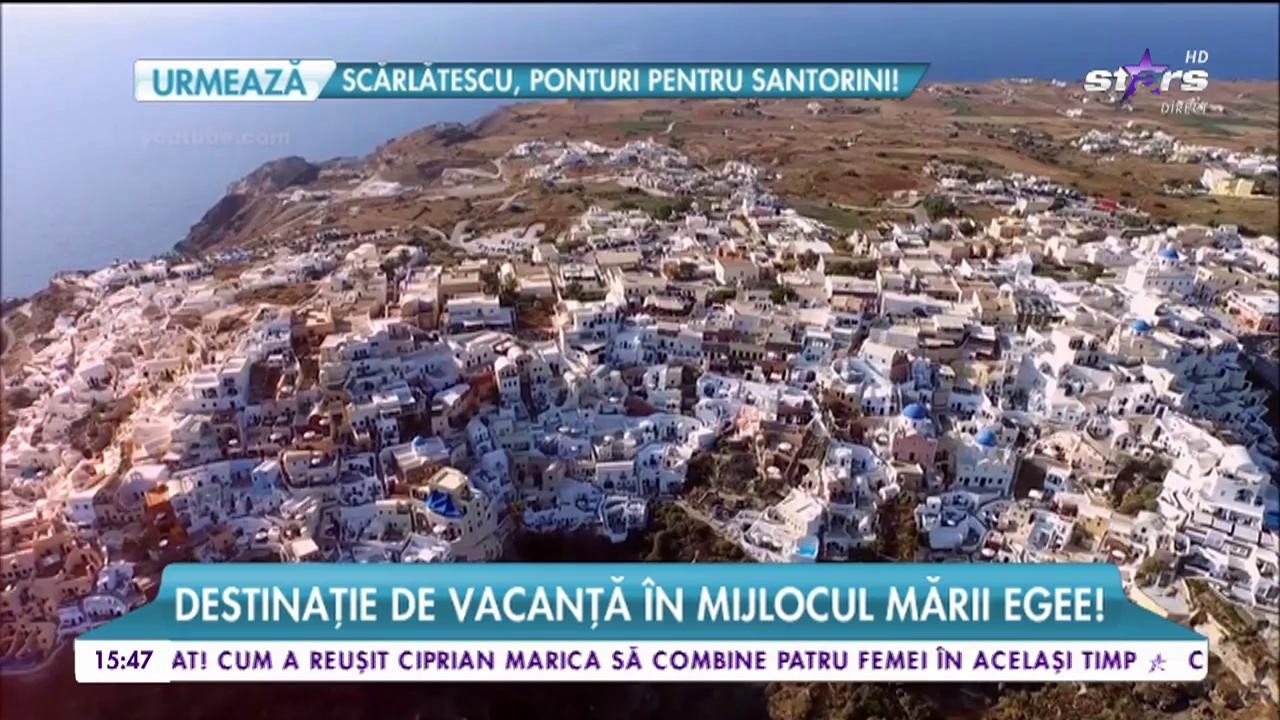 Destinaţie de vacanţă &icirc;n mijlocul marii Egee!