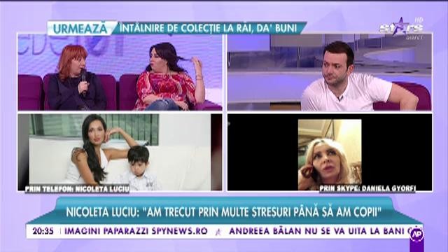 Nicoleta Luciu: &rdquo;Am trecut prin multe stresuri p&acirc;nă să am copii&rdquo;