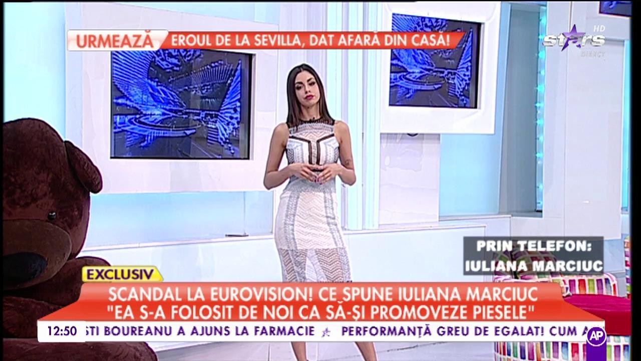 Reacţia Iulianei Marciuc după ce Ianna a numit Eurovision "un circ absolut". Noi dezvăluiri au ieşit la suprafaţă: "Da, am ţinut secret"