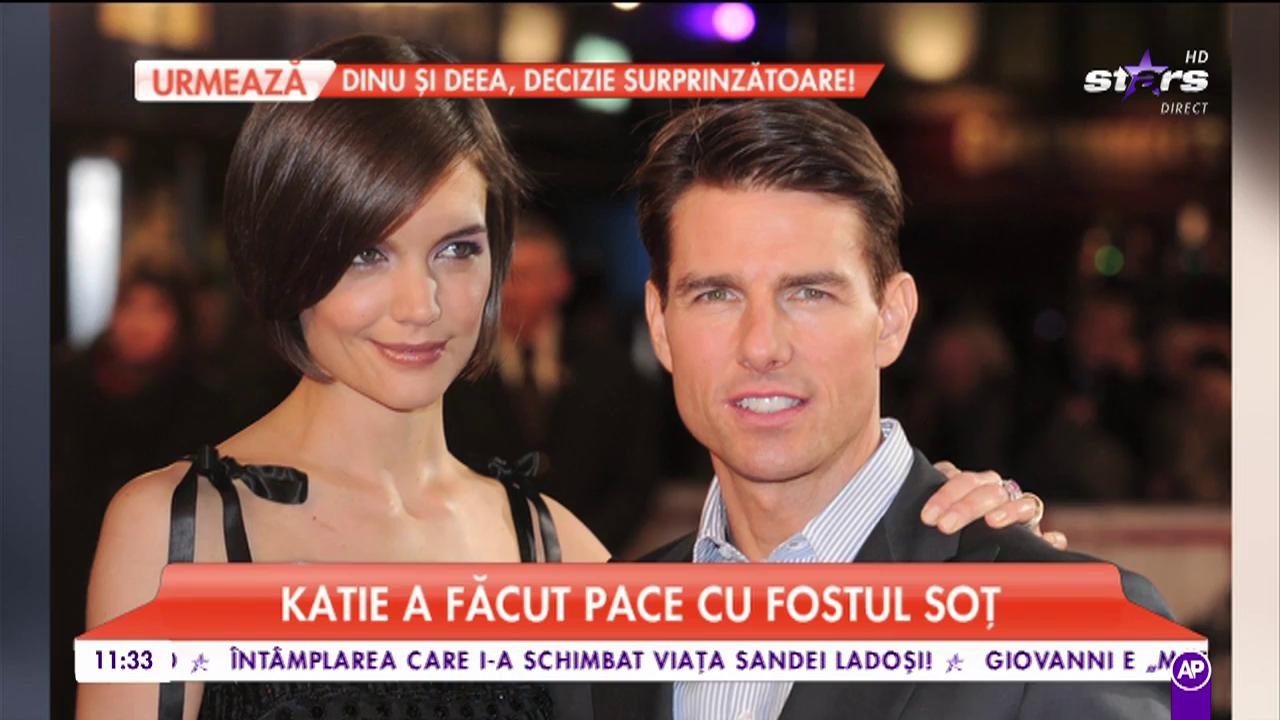 Tom Cruise și Katie Holmes au făcut pace!