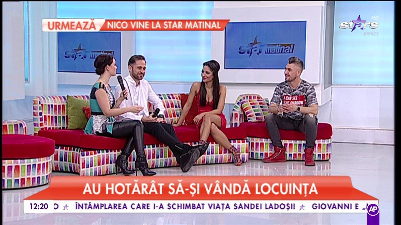 Deea si Dinu Maxer &icirc;şi v&acirc;nd apartamentul