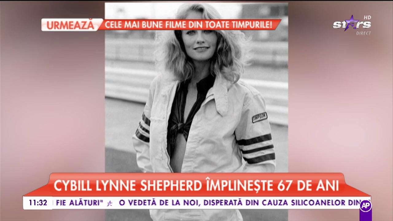 Celebra actriţă şi c&acirc;ntăreaţă americană, Cybill Lynne Shepherd, &icirc;mplineşte 67 de ani!
