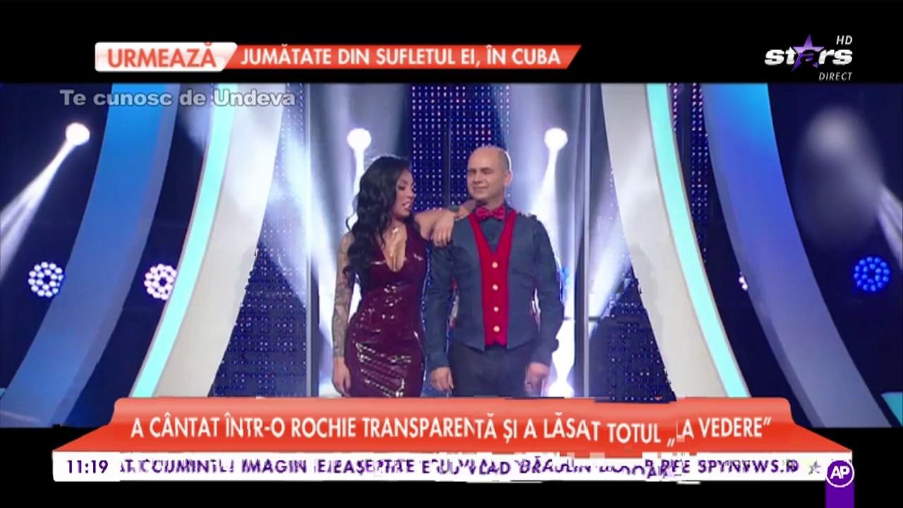 Ruby a avut o apariţie de senzaţie la Te cunosc de undeva!