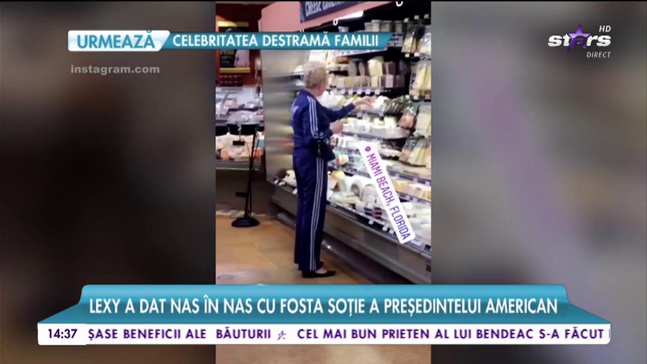 Lexy a dat nas &icirc;n nas cu fosta soţie a lui Donald Trump