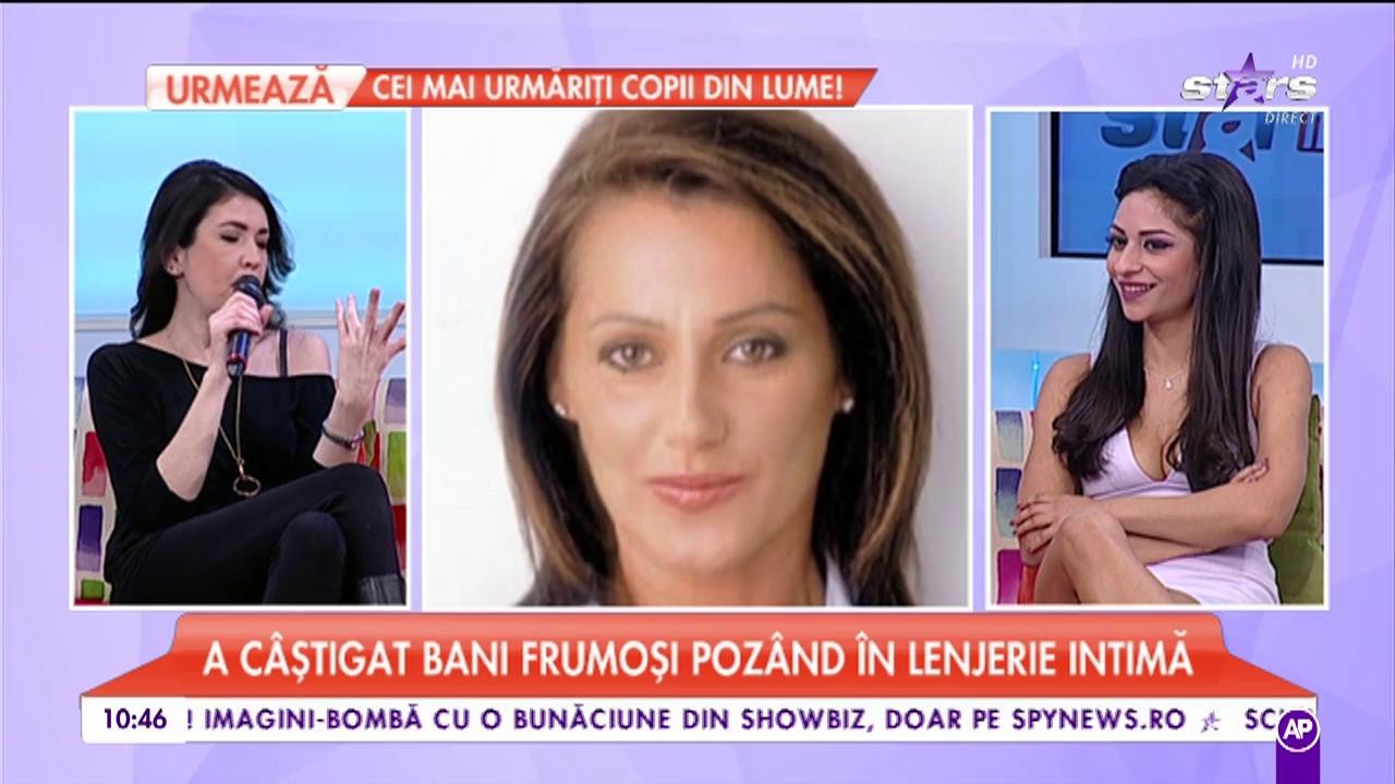 Nadia Comaneci a c&acirc;ştigat bani frumoşi poz&acirc;nd &icirc;n lenjerie intima