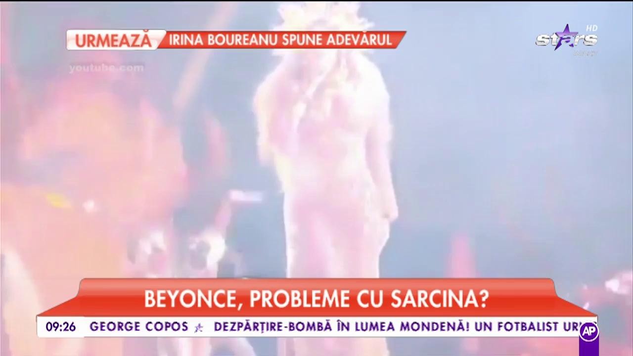 Sarcina c&acirc;ntăreței Beyonce, &icirc;n pericol