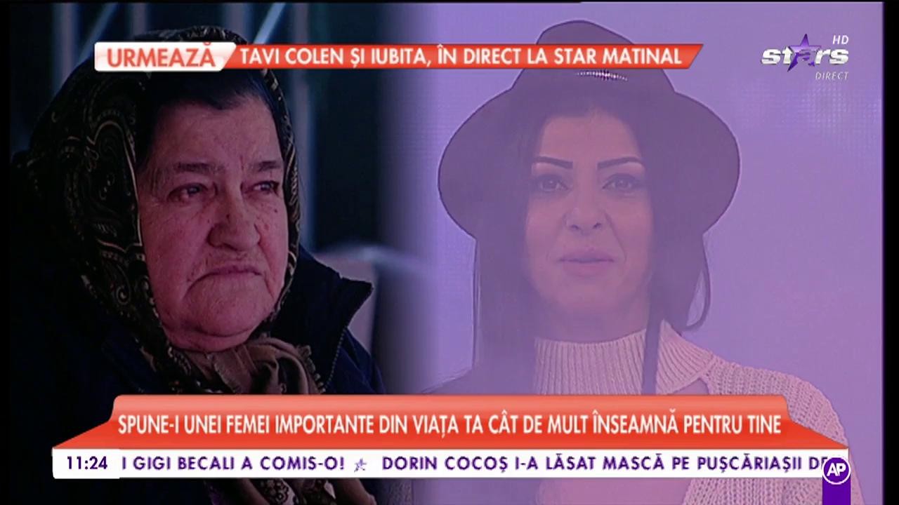 Deea declarație de milioane pentru mama ei