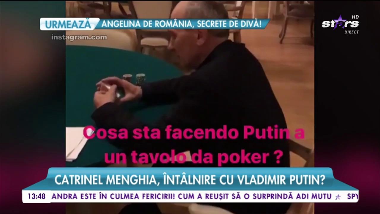 Catrinel Menghia a avut onoarea de a-l vedea faţă &icirc;n faţă pe preşedintele Rusiei, Vladimir Putin
