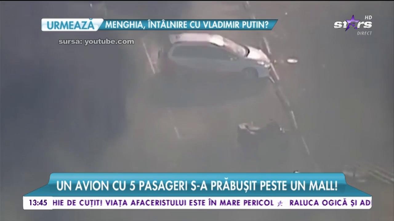 Un avion cu cinci persoane la bord s-a prăbuşit peste un mare centru comercial din Melbourne, Australia