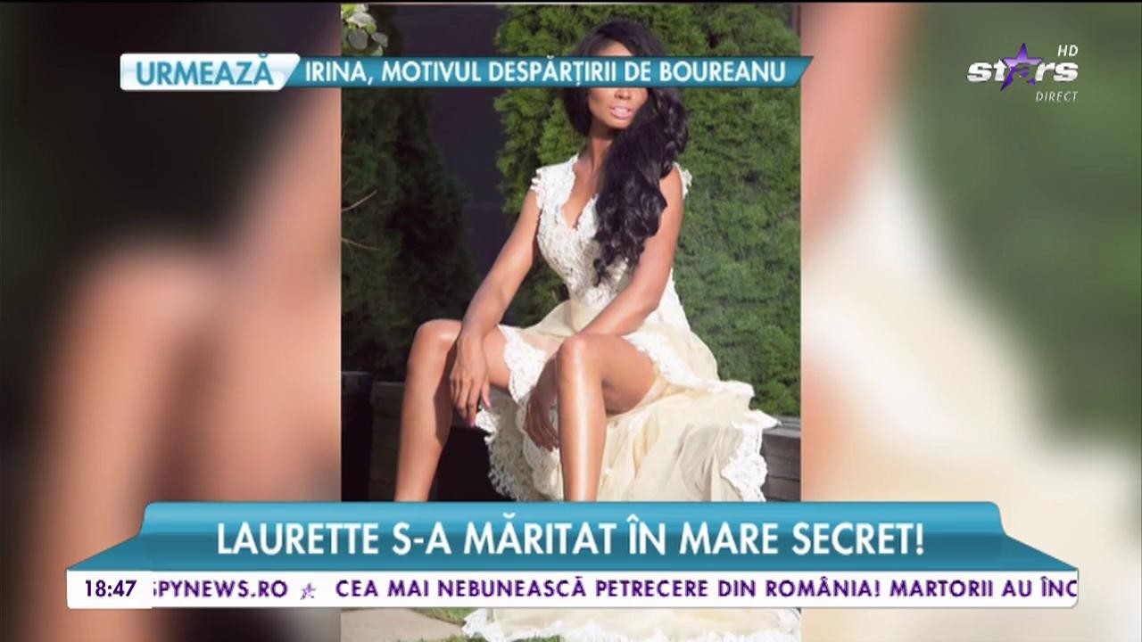Laurette a făcut pasul cel mare şi s-a măritat &icirc;n &icirc;nchisoare cu iubitul ei, Ciprian Nistor