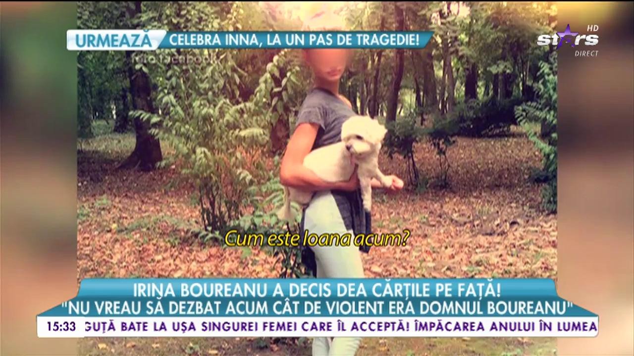 Irina Boureanu: &rdquo;Nu vreau să dezbat c&acirc;t de violent era domnul Boureanu&rdquo;