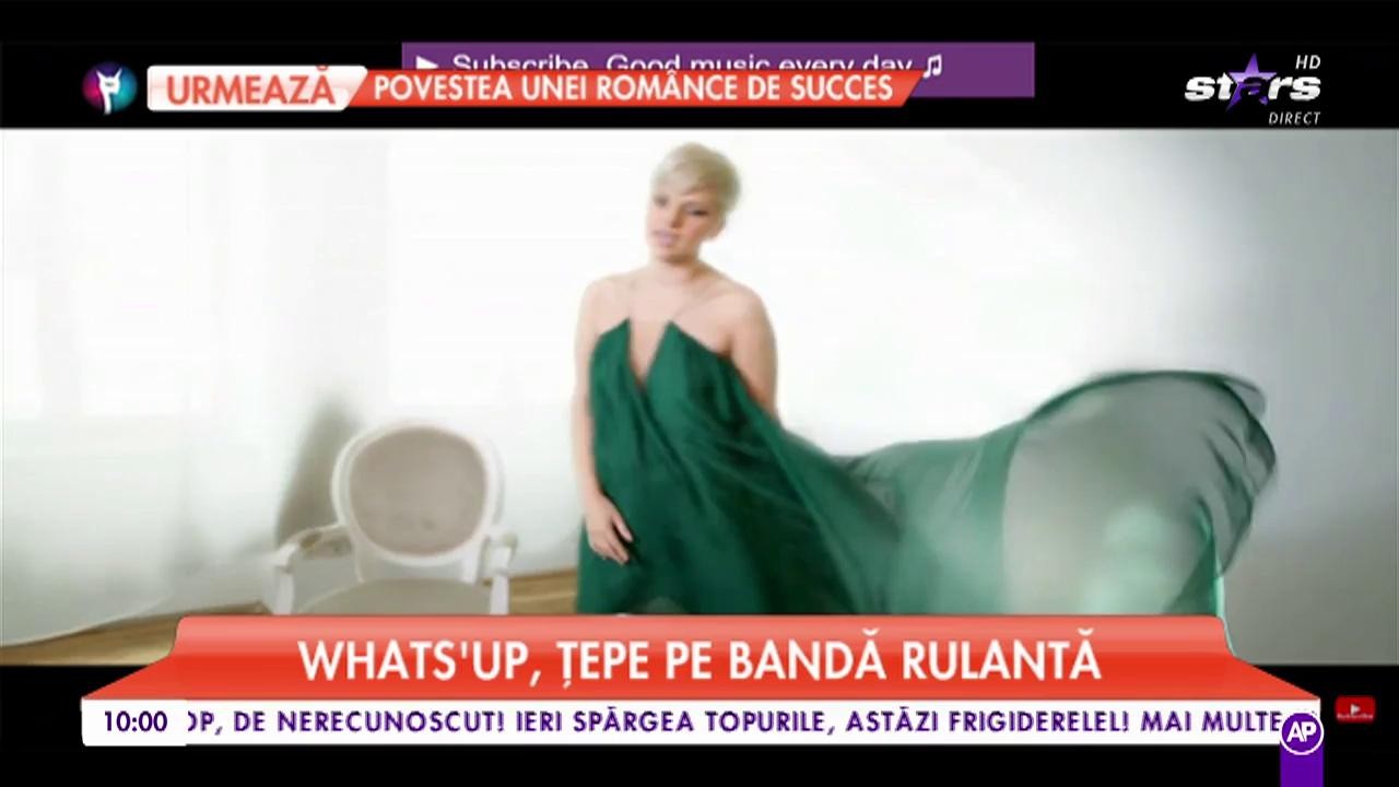 What&rsquo;s Up cu buza umflată o semifinalistă Eurovision