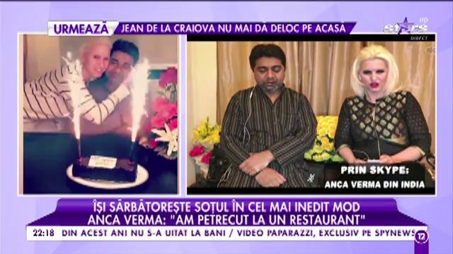 Anca Verma &icirc;și sărbătorește soțul &icirc;n cel mai inedit mod "I-am cumpărat de ziua lui un costum foarte scump"