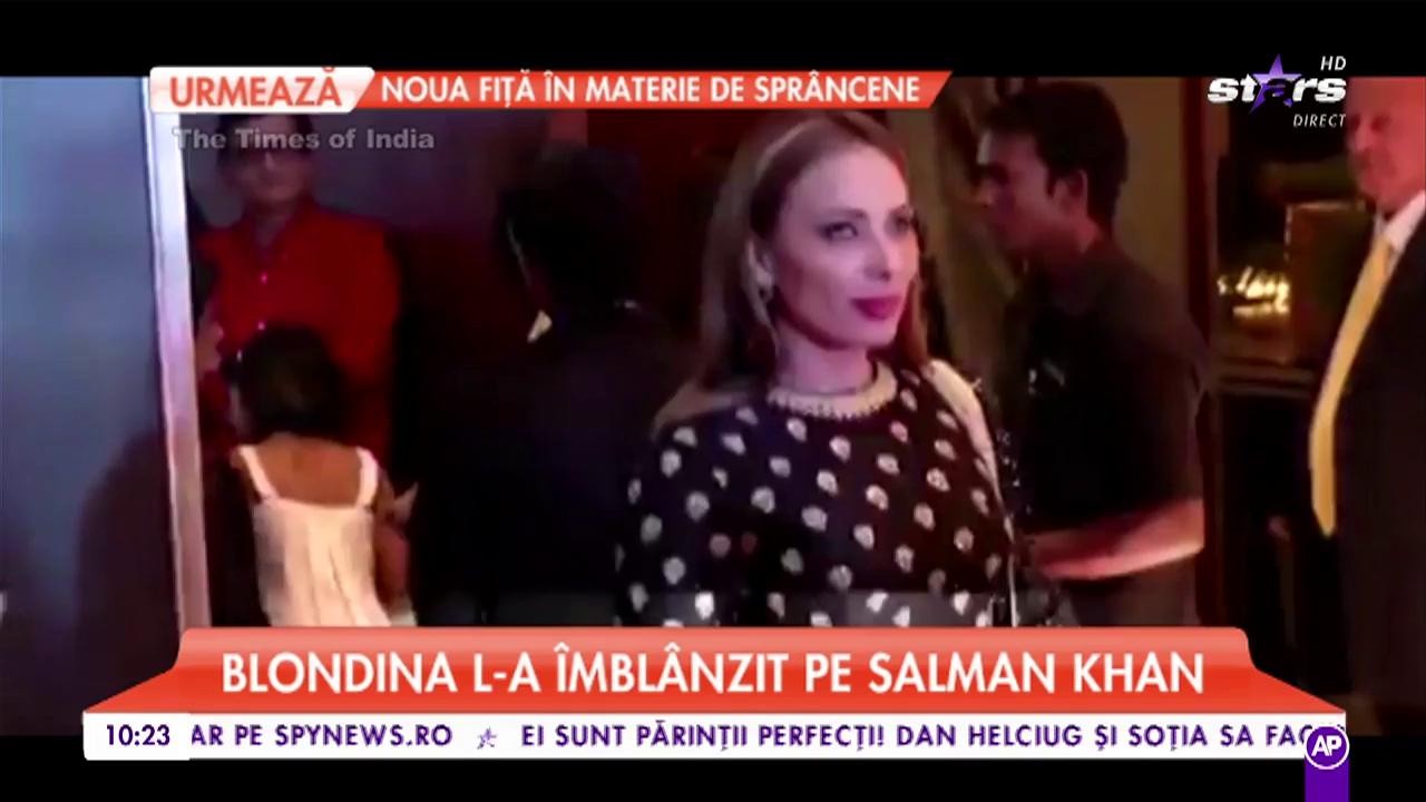 Iulia V&acirc;ntur, iubire pe furiș! Blondina l-a &icirc;mbl&acirc;nzit pe Salman Khan