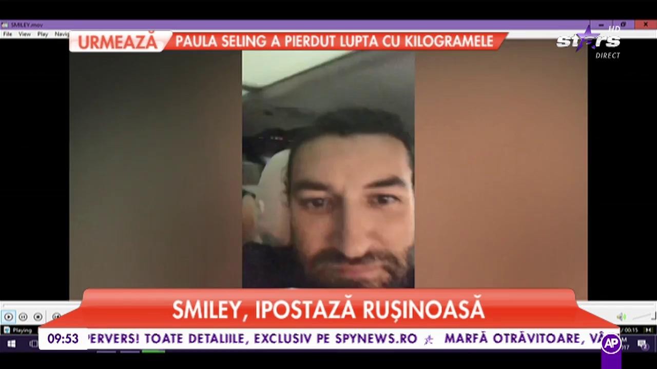 Smiley, bei alcool şi apoi &icirc;ţi conduci maşina!?! Artistul era &icirc;n compania a două domnişoare
