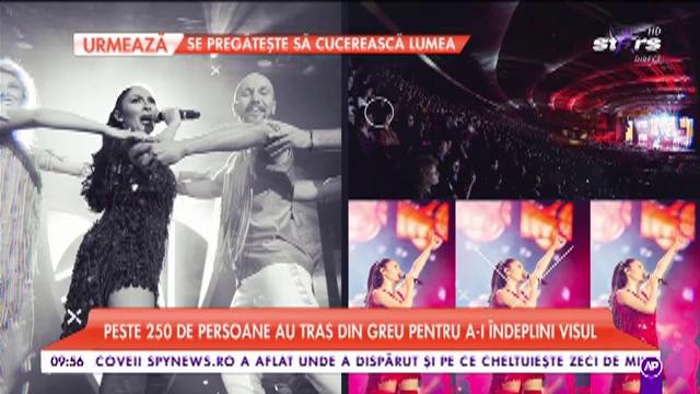Concertul de Dragobete, show impresionant! Andra şi-a surprins fanii