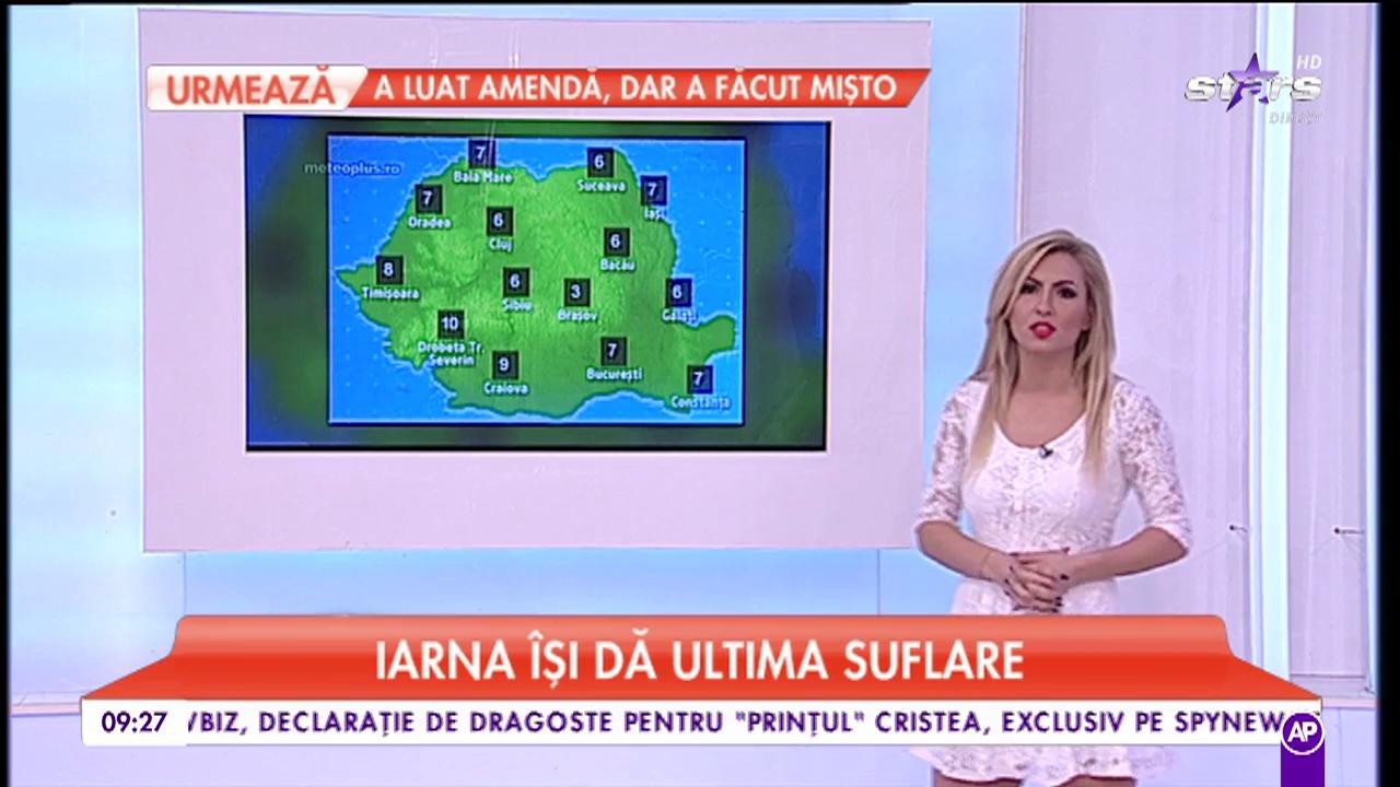 Meteo! Iarna &icirc;şi da ultima suflare