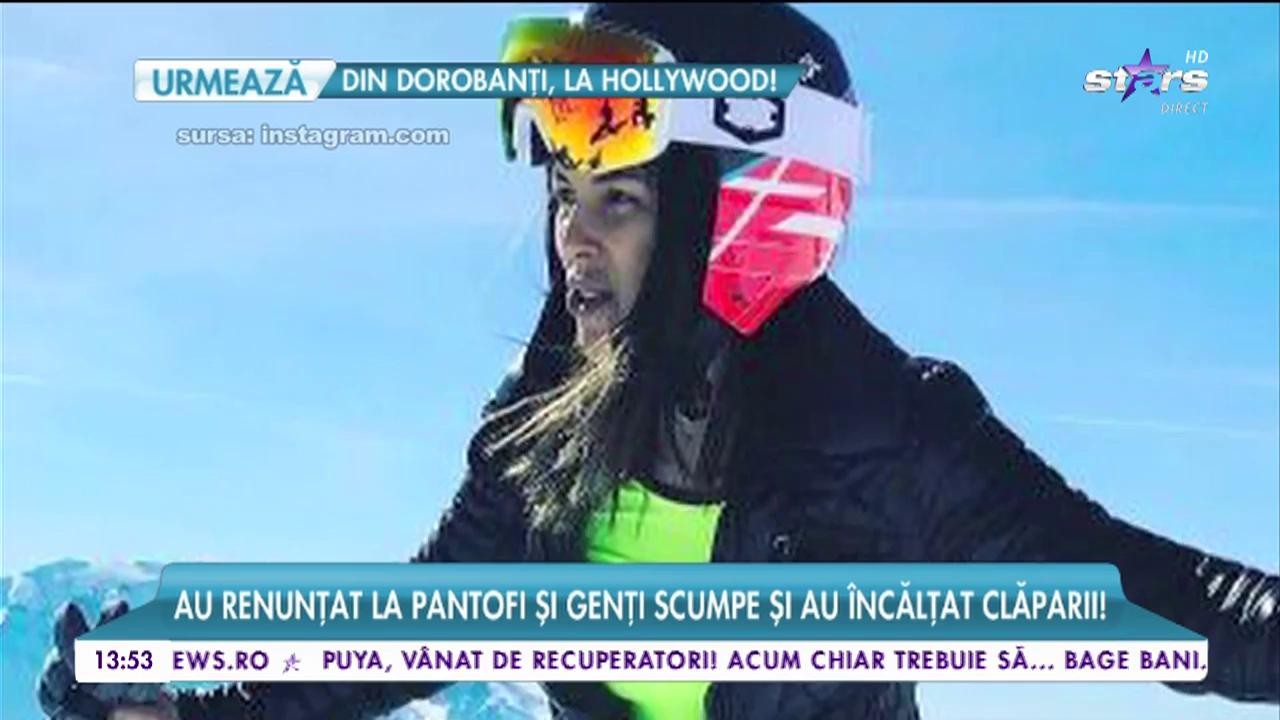 Au renunţat la pantofi si genţi scumpe şi au &icirc;ncălţat clăparii. Fetele de oraş nu s-au mai căţărat pe tocuri ci pe munţi