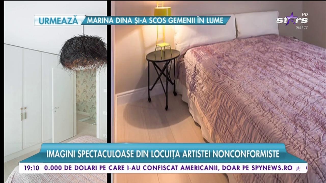 Corina Bud și-a amenajat casa &icirc;n stilul ei caracteristic: original și controversat