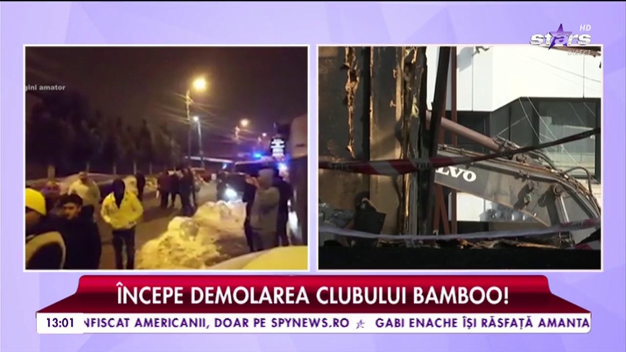 A &icirc;nceput demolarea clubului Bamboo!