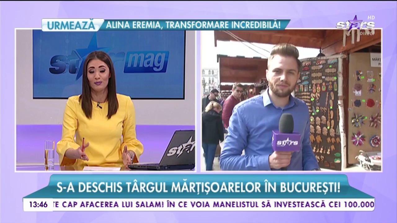 Sărbătoarea primăverii bate la ușă. S-a deschis t&acirc;rgul mărțișoarelor &icirc;n București