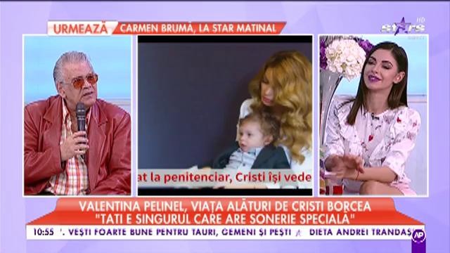 Valentina Pelinel, viața alături de Cristi Borcea
