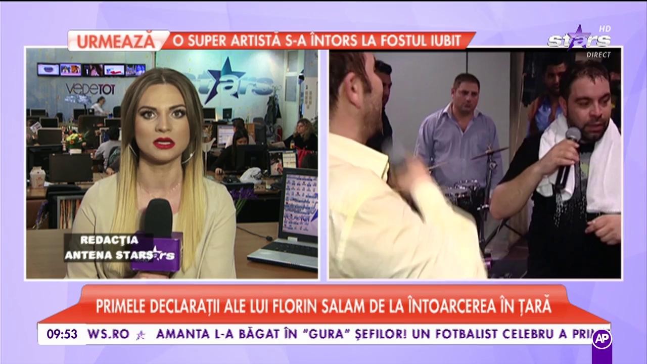 Florin Salam, primele declaraţii despre cei 100.000 de dolari confiscaţi de poliţişii americani
