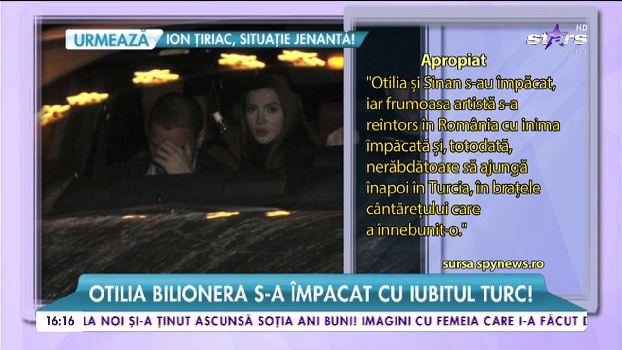 Otilia Bilionera s-a &icirc;mpacat cu iubitul turc!