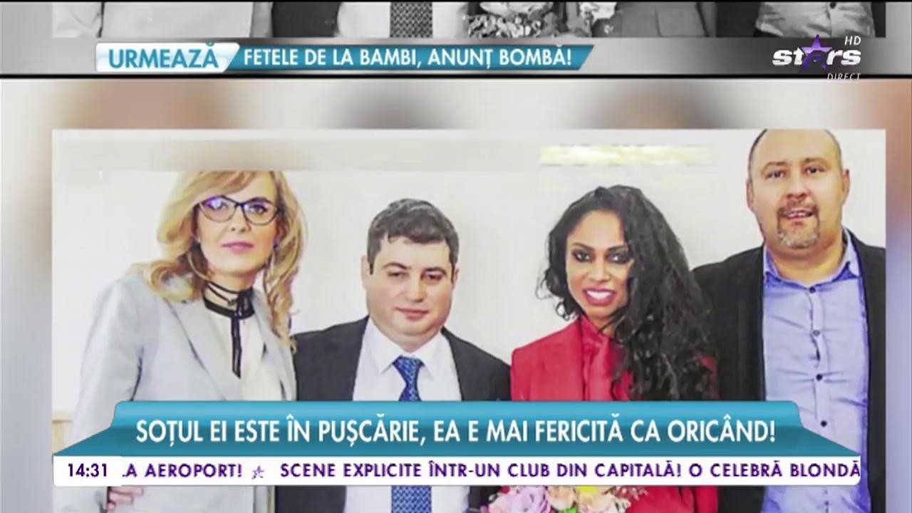 Soțul ei este &icirc;n pușcărie, ea e mai fericită ca niciodată. Laurette a atras toate privirile